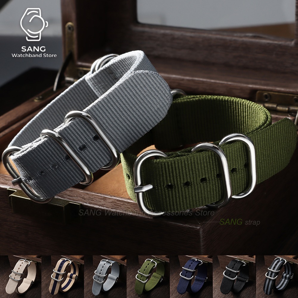 Nato Strap Nylon - 18mm 20mm 22mm 24mm Ordu Spor