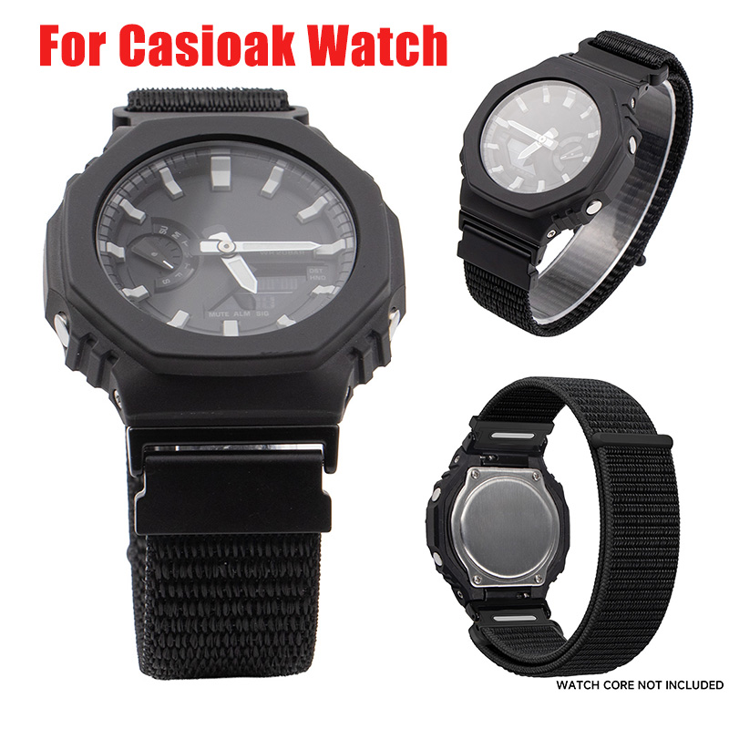 Nato Strap Nylon - Casioak DW5600 6900 GA-2100/110/100/120 için Naylon