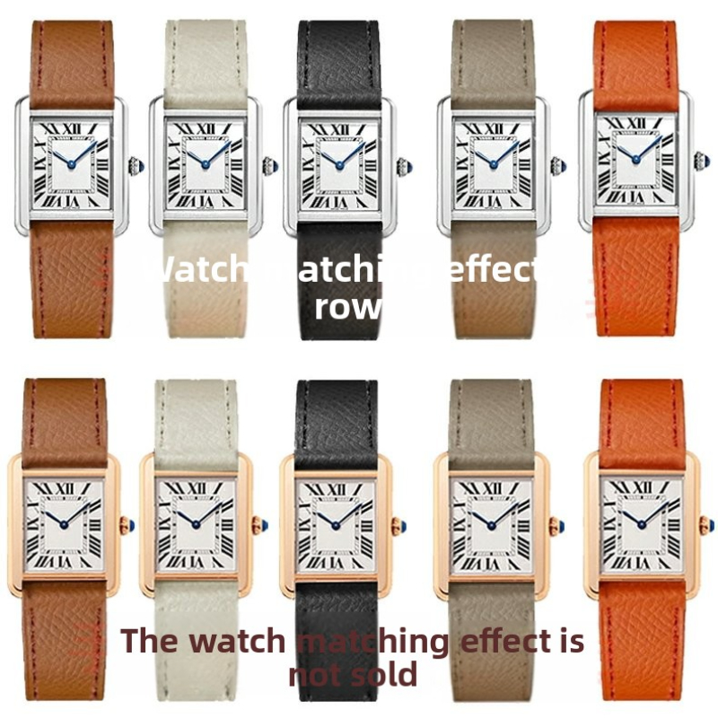 Cartier Watch Tank - 14 16 18 20 mm Hızlı