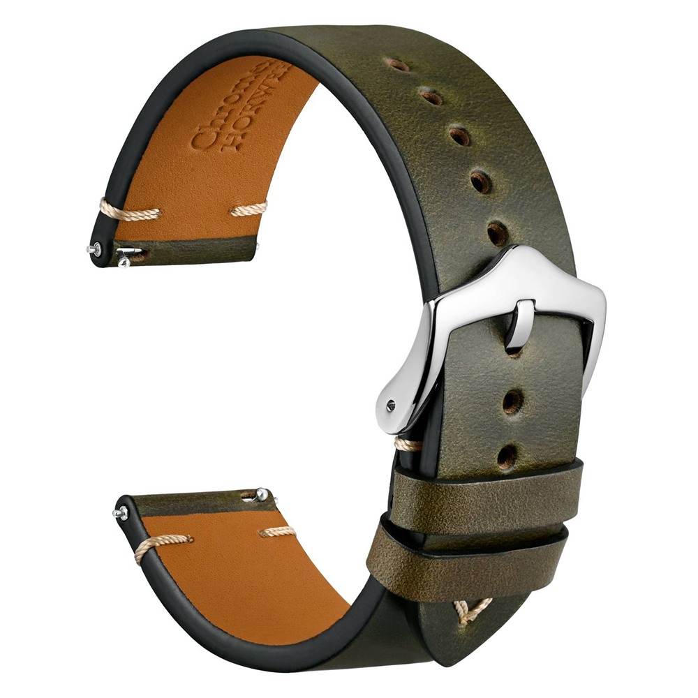 Suede Strap Watch - WOCCI yağ mumu deri saat kayışları