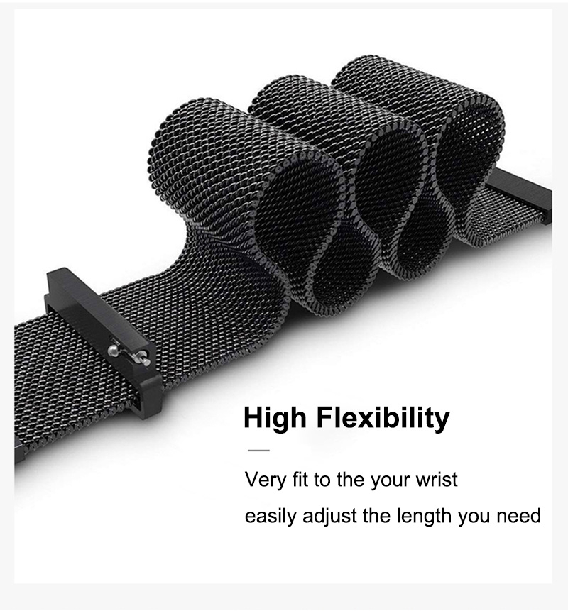 Huawei Watch GT 7 Pro için Mil - Milanese Loop Magnetic incelemesi ve fiyatı