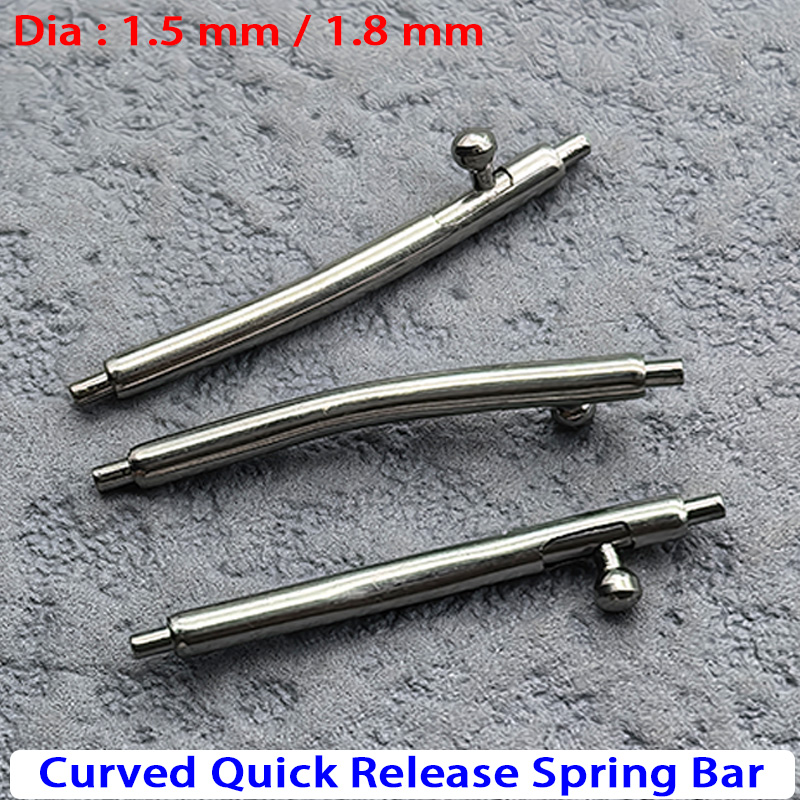 1,5/1,8 mm Çapında, Eğri, Hızl - Curved Spring Bar incelemesi ve fiyatı