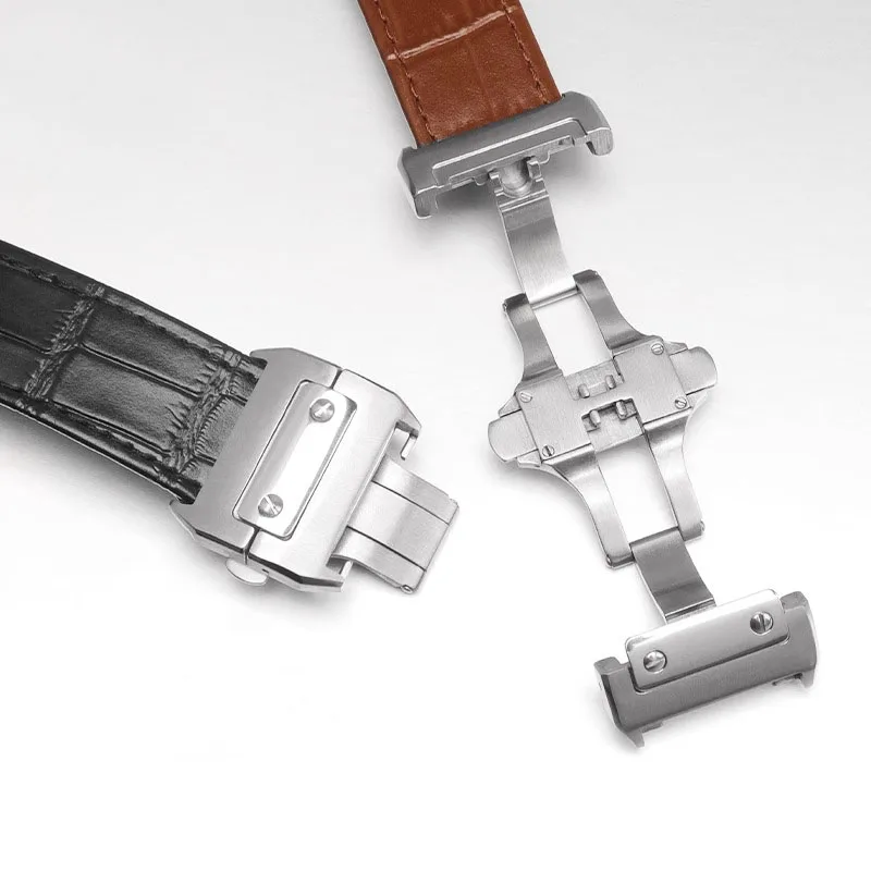 Yüksek kaliteli, gerçek deri s - Cartier Watch Santos incelemesi ve fiyatı