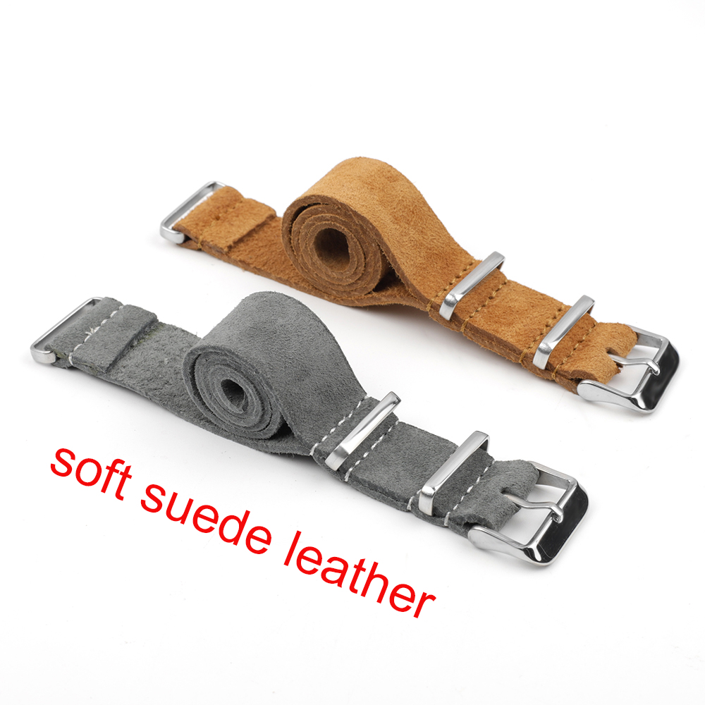 Yumuşak Süet Kordonlu Saat Uzu - Suede Strap Watch incelemesi ve fiyatı