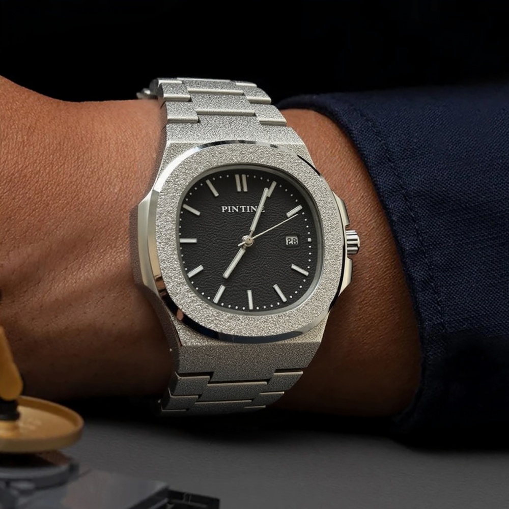 Klasik Kişilik Gümüş Siyah Mat - Patek Philippe Watch Nautilus incelemesi ve fiyatı