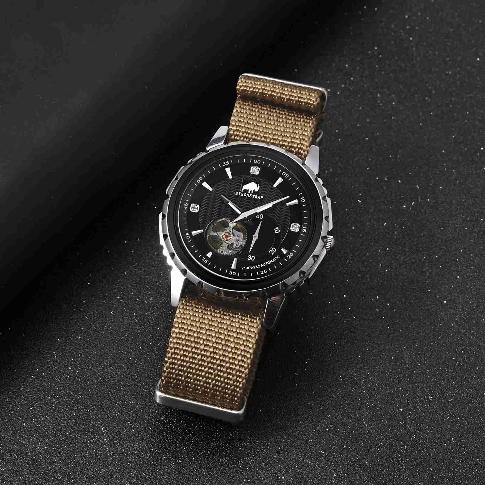 BISONSTRAP Erkek Saat Kayışı 1 - Suede Strap Watch incelemesi ve fiyatı