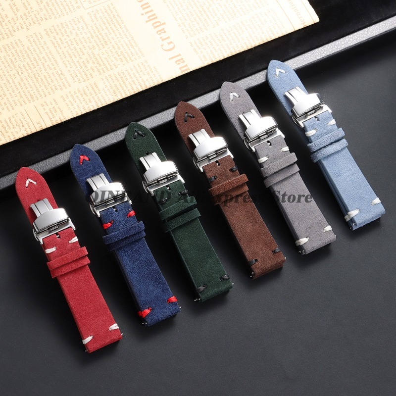 18mm 20mm 22mm Hızlı Çıkartmal - Suede Strap Watch incelemesi ve fiyatı