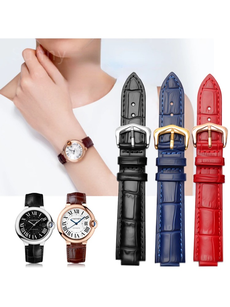 Hakiki Deri saat kayışı Tank C - Cartier Watch Ballon Bleu incelemesi ve fiyatı