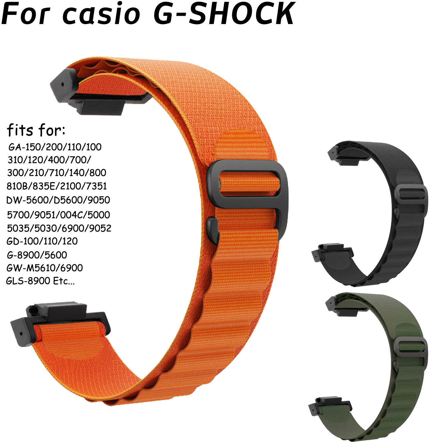 16mm Kordonlu Saat Casio G-SHO - Nato Strap Nylon incelemesi ve fiyatı