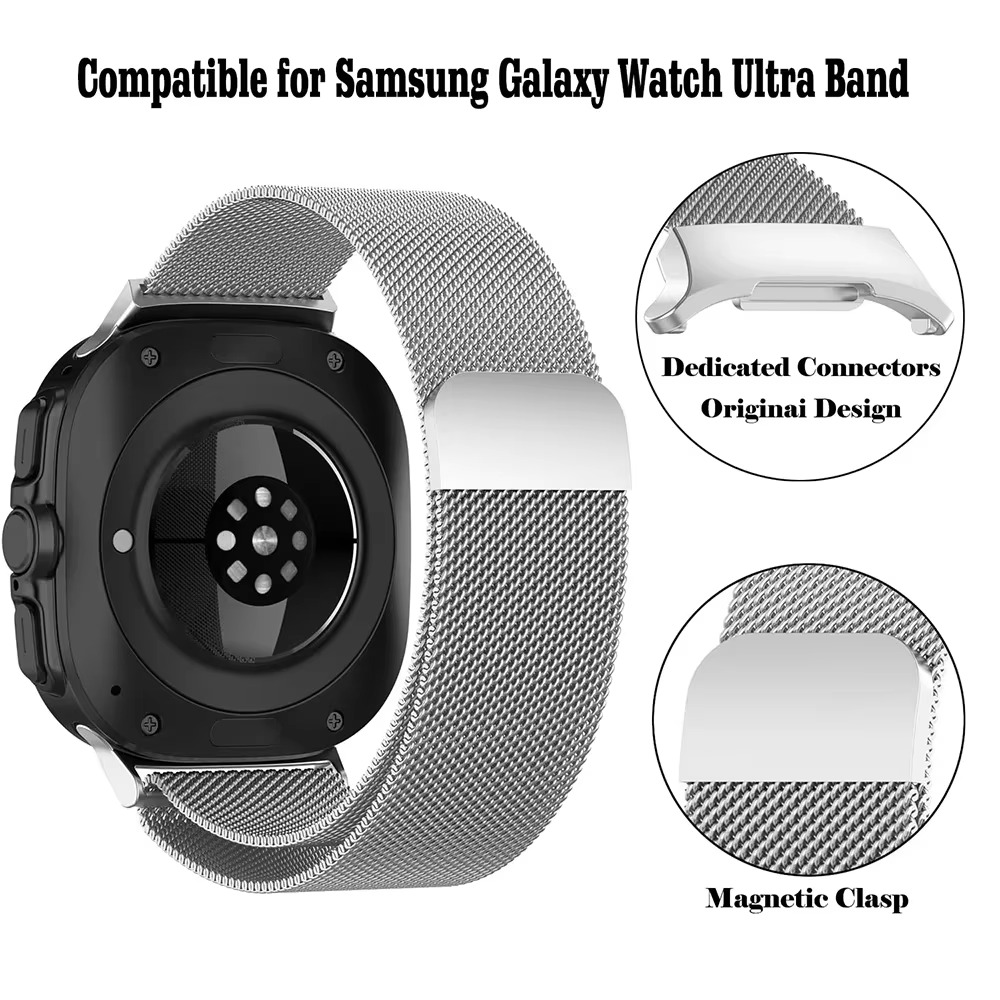 Samsung Galaxy Watch Ultra 47m - Milanese Loop Magnetic incelemesi ve fiyatı
