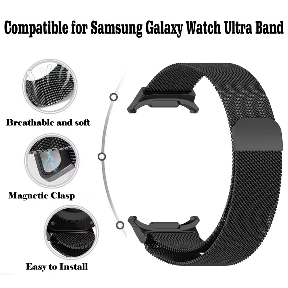 Samsung Galaxy Watch Ultra 47m - Milanese Loop Magnetic incelemesi ve fiyatı