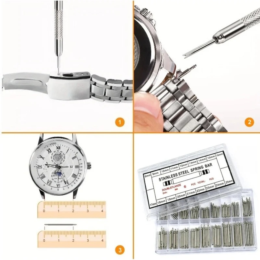 270 adet/Kutu Paslanmaz Çelik  - Spring Bar Tool Set incelemesi ve fiyatı