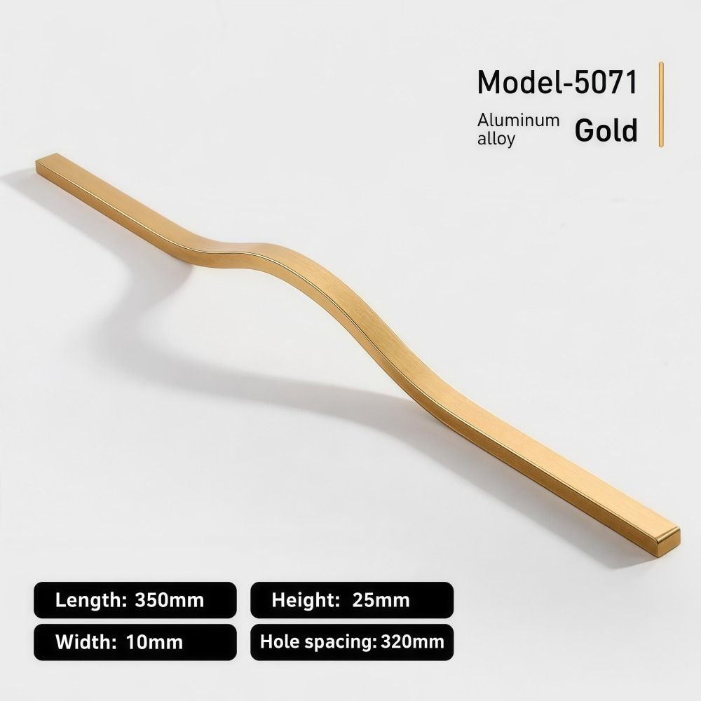 Alüminyum Alaşımlı Dolap Çekme - Curved Spring Bar incelemesi ve fiyatı