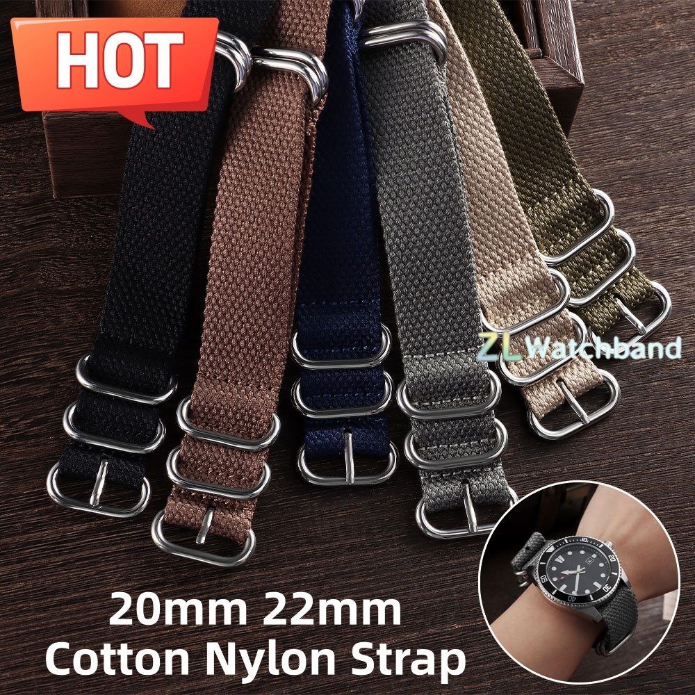 20mm 22mm Naylon Pamuk Saat Ka - Nato Strap Nylon incelemesi ve fiyatı