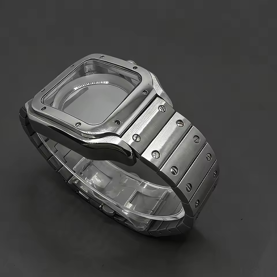 38 mm NH35 kasası, 316L cilalı - Cartier Watch Santos incelemesi ve fiyatı